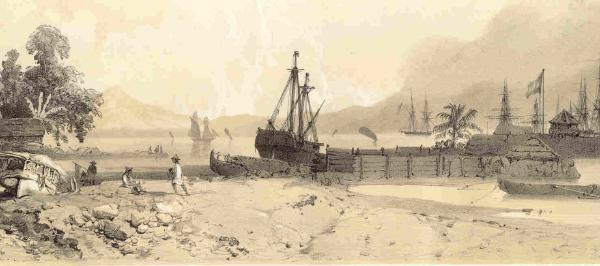 Polo Sud Image - 12-07- Original Antique Prints for Sale
