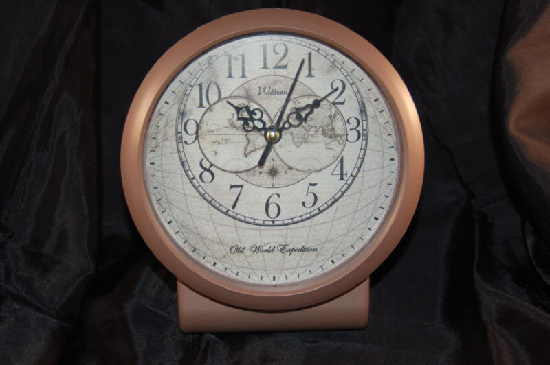 40.222 Web - Clock- Original Rare Maps and World Globes for Sale- Cartographic Associates
