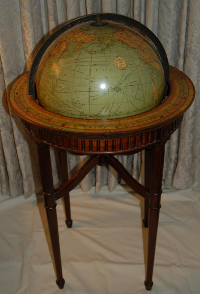 Antique 20th Century Floor Globe For Sale Cartographic Associates