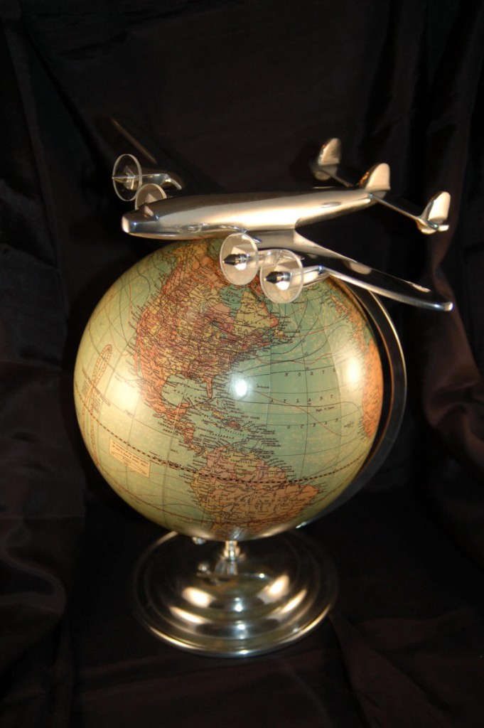 1940s Antique Desktop Globe For Sale Cartographic Associates