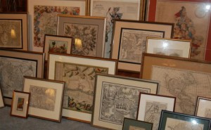 Framed Rare Old Original Maps and Prints From The Civil War & More for Sale at Cartographic Associates