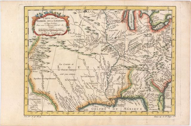 120.16 Carte de la Floride - Bellin - 1757- Rare Olde Maps for Sale by Cartographic Associates