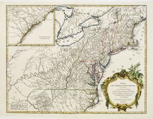 120.24 Partie de l'Amerique - 1778- Rare Old Maps for Sale