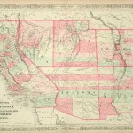 368-25 California - New Mexico - Arizona - 1863- Antique Maps of America for Sale