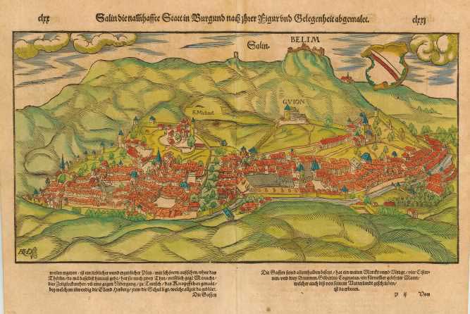 22.26 France - City - Munster - 1560 (a)- Rare Old Maps for Sale