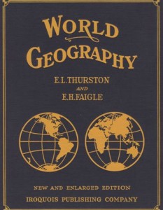 30.27_World Geography - Old Book For Sale at Cartographic Associates