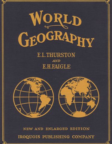 30.27_World Geography - Old Book For Sale at Cartographic Associates