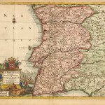 570.20 Portugal - Aa - 1715- Antiqe Maps and Prints