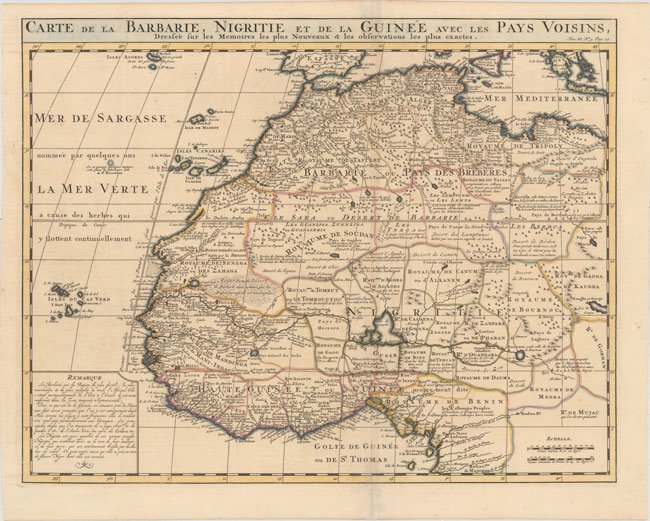 800.05 Africa - Chatelain - 1719- Rare Old Maps for Sale at Cartographic Associates