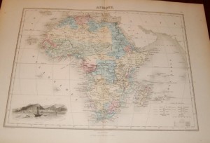 800.15 Maps - Africa - Gulf Stream - 1853- Rare Old Maps for Sale