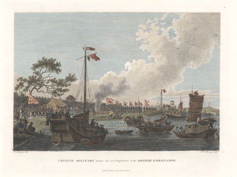 Rare World Prints for Sale- 22.21 Chinese Military Drawn Out for the British Govt