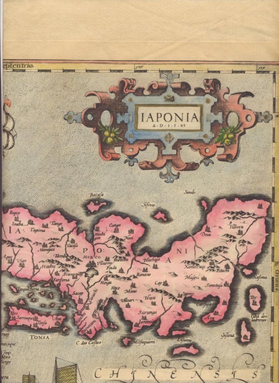 800.15 Ortelius - IAPONIA - 1595
