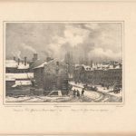 22.14 Antique Print of New York City - French - Melbert - 1870 for Sale