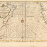 700.14 Atlantic Ocean South - Bellin - 1746- Rare Old Maps for Sale